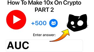 How To Make 10x In Crypto Part 2 Cats CodeHow To Make 10x On Crypto Part 2 Cats CodeCats Video Cod [upl. by Maureene591]