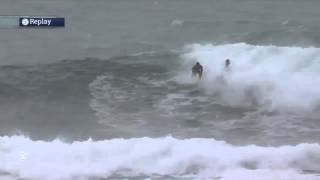 Watch the Craziest Floater in the History of Competitive Surfing [upl. by Gleich]