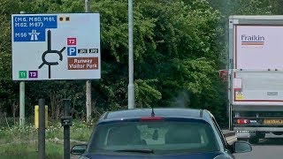 Linksverkehr in England ua Kreisverkehr kurz erklärt – 1Teil [upl. by Wilber376]