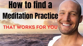 How to find a Meditation Technique that works for you [upl. by Brander]