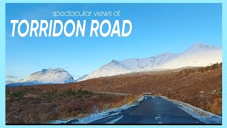 SPECTACULAR Views at TORRIDON Road [upl. by Perkoff]