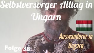 Selbstversorger Alltag in Ungarn 38 Auswanderer in Ungarn [upl. by Gagliano]