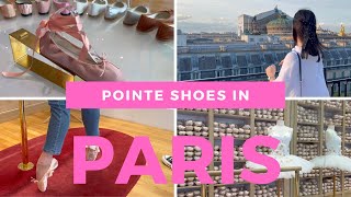 Paris Vlog  Pointe shoe fitting at Repetto  Dior Exhibition with my sister [upl. by Hugo]