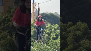 Zip cycling at VGP Wonder world ECR Chennai [upl. by Ahsilrak]