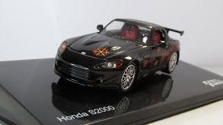 Unboxing Honda S2000 2000 Fast amp Furious Altaya movie Fast and Furious Diecast Scale Model car [upl. by Suiravaj251]