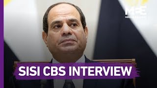 Egypt Requests CBS Not Air Sisi Interview [upl. by Jadd505]