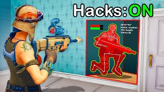 Using Wall Hacks in Fortnite Battle Royale [upl. by Brodench]