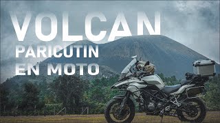 ruta al VOLCÁN Paricutín en MOTO l Benelli TRK 502X [upl. by Manaker615]