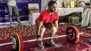 200kg in below 66kg BW IPF Indian powerlifting federation Delhi State level Deadlift championship [upl. by Lewendal]