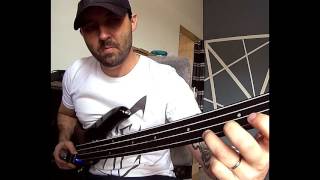 Ebow Bass 4  Baixo Ibanez SR 400 Fretless [upl. by Unni]