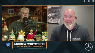 Andrew Whitworth on the Dan Patrick Show Full Interview  9924 [upl. by Thissa389]