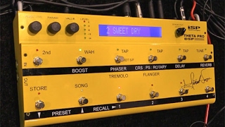 NAMM 17  ISP Technologies Michael Sweet Signature Theta Pro DSP Demo [upl. by Arhas]