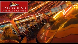 Shaws Moonrocket On Ride POV HD Dingles Fairground Museum Lifton Devon [upl. by Niawtna]