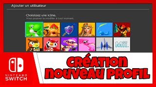 🤔 Comment créer un nouveau Profil sur Nintendo Switch  Tutoriel 2024 [upl. by Zehe439]