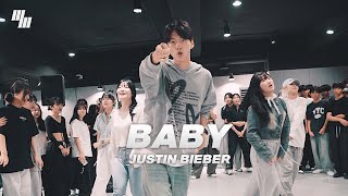 Justin Bieber  Baby Chipmunk Remix DANCE  Choreography by Yurjin 양어진  LJ DANCE STUDIO [upl. by Ettelrac367]