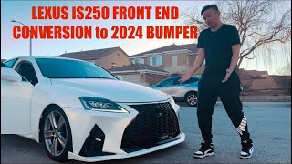 Lexus IS250 bumper conversion [upl. by Rogers800]