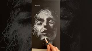 Expressive Line Portrait Drawing Tutorial  charcoal drawing [upl. by Felisha826]