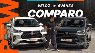 2022 Toyota Avanza vs Toyota Veloz Comparo  Behind the Wheel [upl. by Virgie]