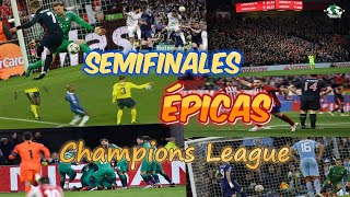 Semifinales Épicas Uefa Championes League [upl. by Eyar]