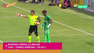 El duro partido de Sporting Cristal que pudo empatar en casa 22 contra Melgar  AL ÁNGULO ⚽🥅 [upl. by Zampardi457]