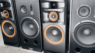 Cerwin Vega XLS 15 Vs Magnat Transpuls 1500 on Dance Music [upl. by Larrad]