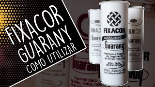 FIXACOR GUARANY  COMO UTILIZAR  SUPER FÁCIL  Théo e Tintas [upl. by Chrystel]