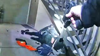 Bodycam Footage Shows Chula Vista Police Officer Shooting Armed HostageTaker [upl. by Wystand]