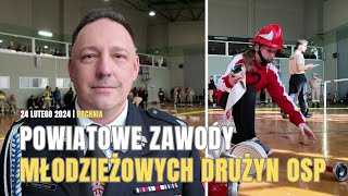 Bochnia Zawody Młodzieżowych Drużyn OSP 24022024 [upl. by Ynatsed]