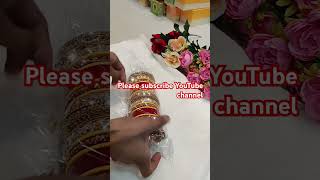 beautiful bridal styleinspo reels rajasthanibangles sat [upl. by Persas]