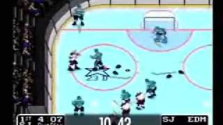 RARE LINK GAETZNHL HOCKEY SEGA GENESIS FIGHT [upl. by Botzow]