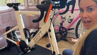 UNBOXING amp BUILDING THE BRAND NEW ZWIFT RIDE SMART BIKE [upl. by Nyrhtak]