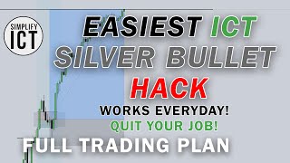 BEST ICT Silver Bullet Strategy Simplified To PASS Funded Challenge FULL TRADING PLAN [upl. by Natsirc410]