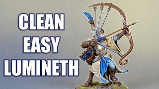 Army Painting Lumineth RealmLords Vanari Auralan Sentinels  A Warhammer Age of Sigmar Tutorial [upl. by Artiek]