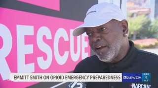 Emmitt Smith on opioid emergency preparedness [upl. by Gnoud]