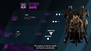 NEW Operator Skopos Full LoadoutGameplay New Weapon PCX33  Rainbow Six Siege Twin Shells [upl. by Sasnett250]