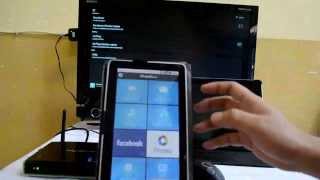 Android TV Box Dual Core Miracast dan DVTBT2 [upl. by Guyon]
