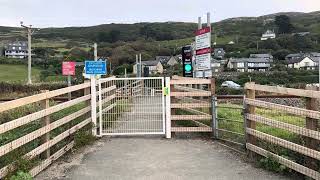 Felin Geilwart MWL Foot Level Crossing Gwynedd Tuesday 26082024 [upl. by Nobell]