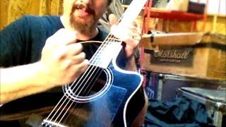 larrivee l09 acoustic guitar truss rod adjustment tutorial [upl. by Irahcaz971]