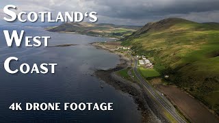 Scotland West Coast Drone Footage [upl. by Ebony858]