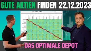 Dein optimales Aktiendepot 2024 Welche guten Aktien aus unserer Aktien Watchlist [upl. by Nniw]