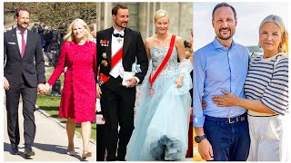 So💗 Hot And Dazzling Look 👑Royal Couple Of Norwayprincess MetteMarit And Crown Prince Haakon [upl. by Phaih]