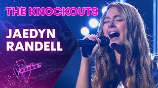 Jaedyn Randell Performs Sias Titanium  The Knockouts  The Voice Australia [upl. by Sugirdor517]