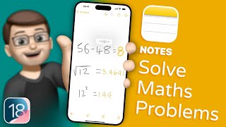 How to Make Calculations Easy with the New Notes App in iOS 18 [upl. by Audly976]