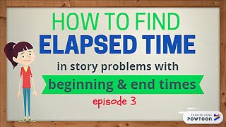 Finding Elapsed Time When Given the Beginning and End Time [upl. by Nagol342]