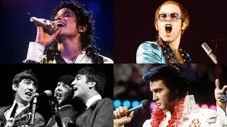 Top 100 Best Selling Music Artists of All Time [upl. by Haem]