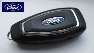 How To Replace Change A FORD Keyless Remote Key Battery  EcoSport Fiesta Mondeo Kuga CMax Focus [upl. by Eladnar]