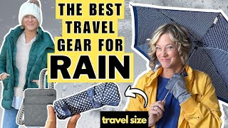 Rainy Forecast BEST Travel Rain Gear You Need to Pack [upl. by Schilt]