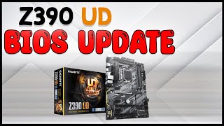 GIGABYTE Z390 UD BIOS UPDATE How to Update Bios [upl. by Adyol]