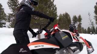 Learning Backcountry Basics with Pro Snowmobiler Amber Holt [upl. by Long]