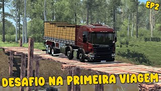 SCANIA PZINHA DESAFIO NA PRIMEIRA VIAGEM  ETS2 MODS BR [upl. by Suoirred12]